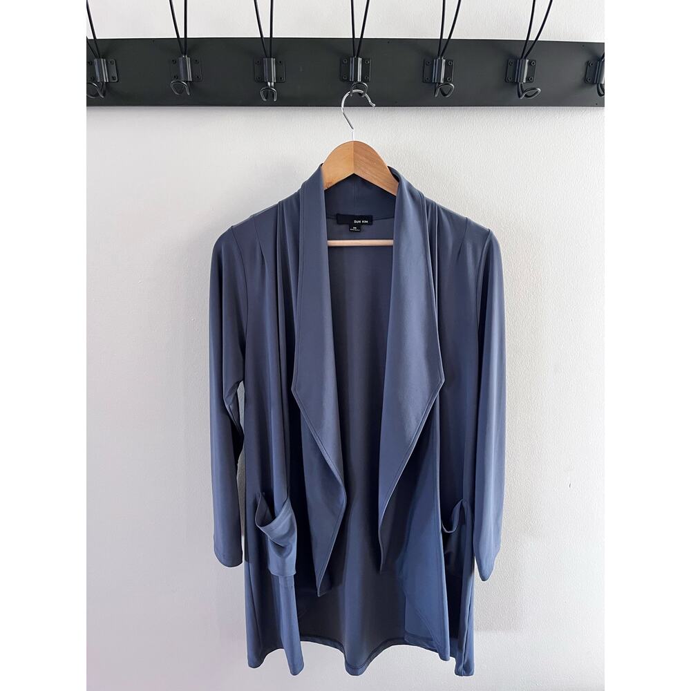 Sun Kim Long Structured Cardigan